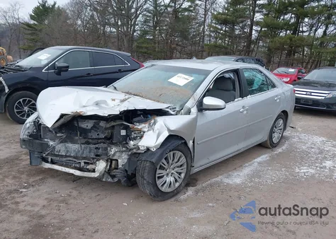 2012 Toyota Camry Le из США, поврежденный, VIN 4T1BF1FK0CU007674